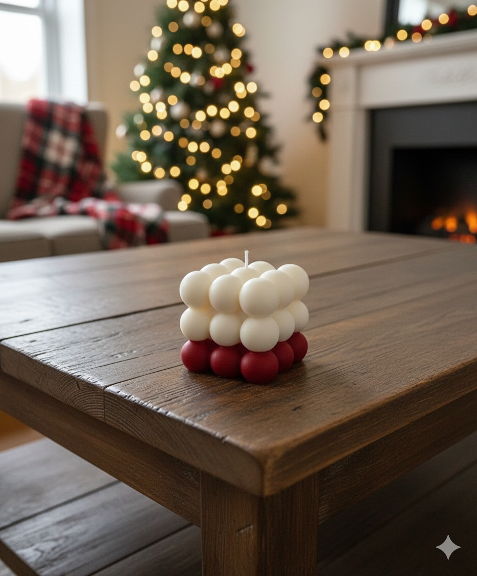 🎄Christmas Bubble Candle🎄
